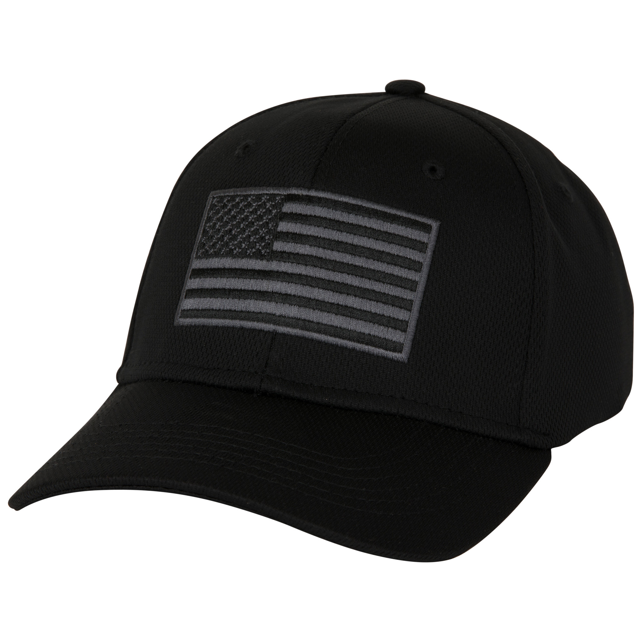 United States of America Black Flag Adjustable Snapback Hat